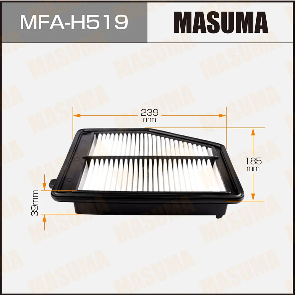 Фильтр воздушный HONDA CIVIC MASUMA MFA-H519