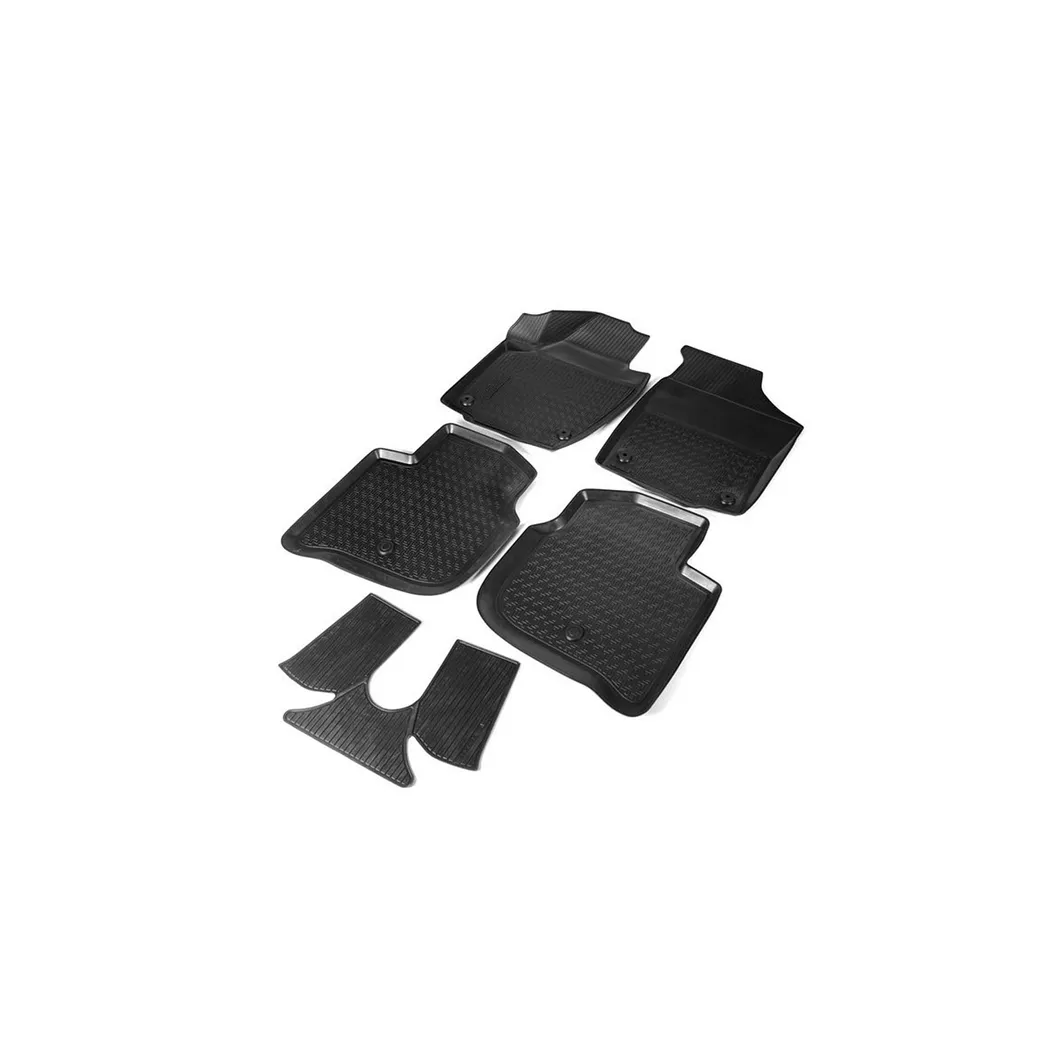 Коврики салона, RIVAL, для Skoda Rapid 2013-2020 2020- / Volkswagen Polo VI 2020- Skoda, Volkswagen Rapid, Polo 15102001