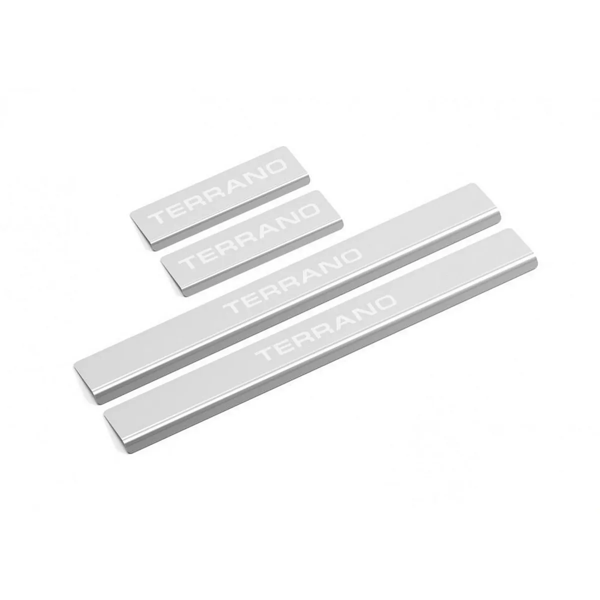 Накладки порогов AutoMAX (4 шт.) Nissan Terrano 2014- AutoMax AMNITER01