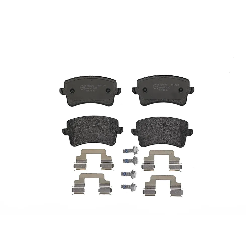 Колодки тормозные задние AUDI A4 08 BREMBO P85100