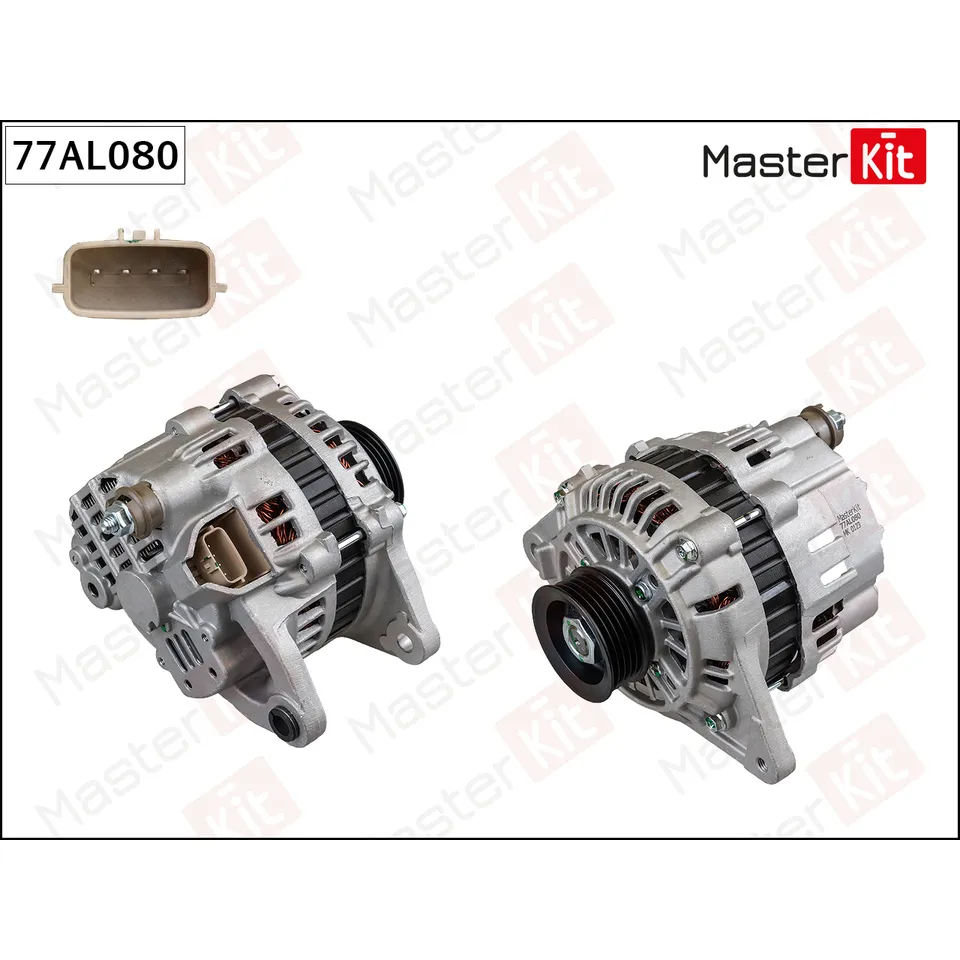 Генератор MITSUBISHI COLT/LANCER MASTERKIT 77AL080