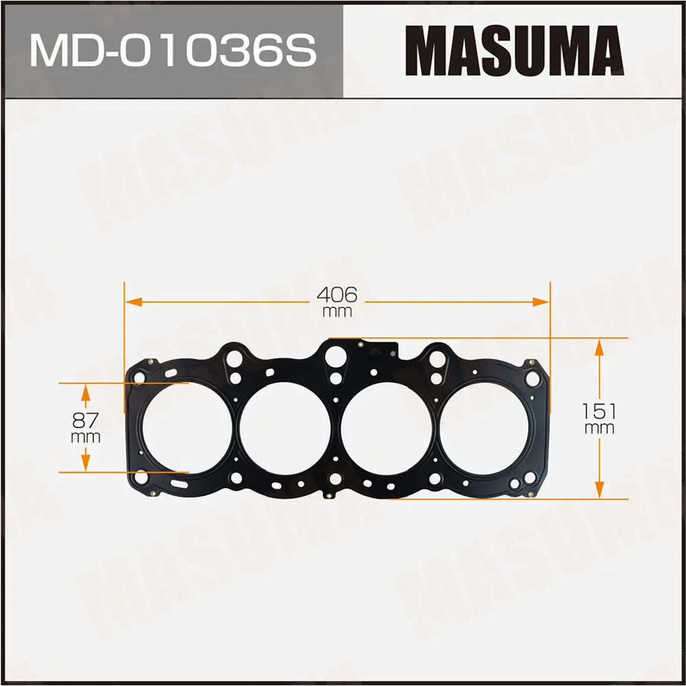 Прокладка ГБЦ TOYOTA CALDINA MASUMA MD-01036S
