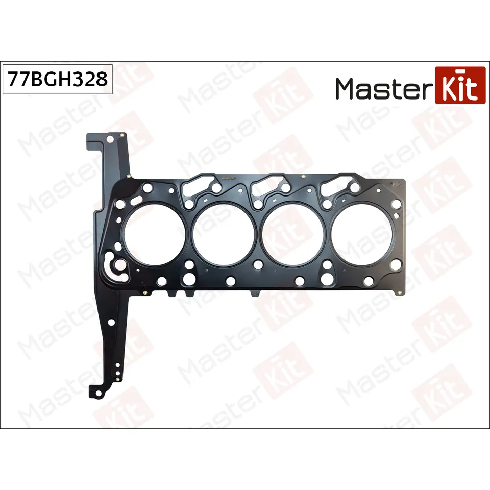 Прокладка ГБЦ FORD ABFA, D3FA, D5BA, D6BA, F3FA, FIFA, FMBA, HJBA, HJBB, HJBC, N7BA, N7BB, MASTERKIT 77BGH328