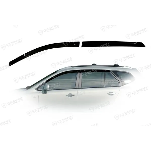 Дефлектора окон Kia Carens III 2006Rondo 2007-2012 Cobra tuning K10106