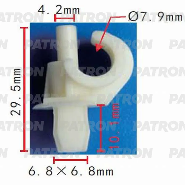 Держатель пластмассовый Audi,Seat,Skoda,Volkswagen применяемость: кузов - PATRON P370487