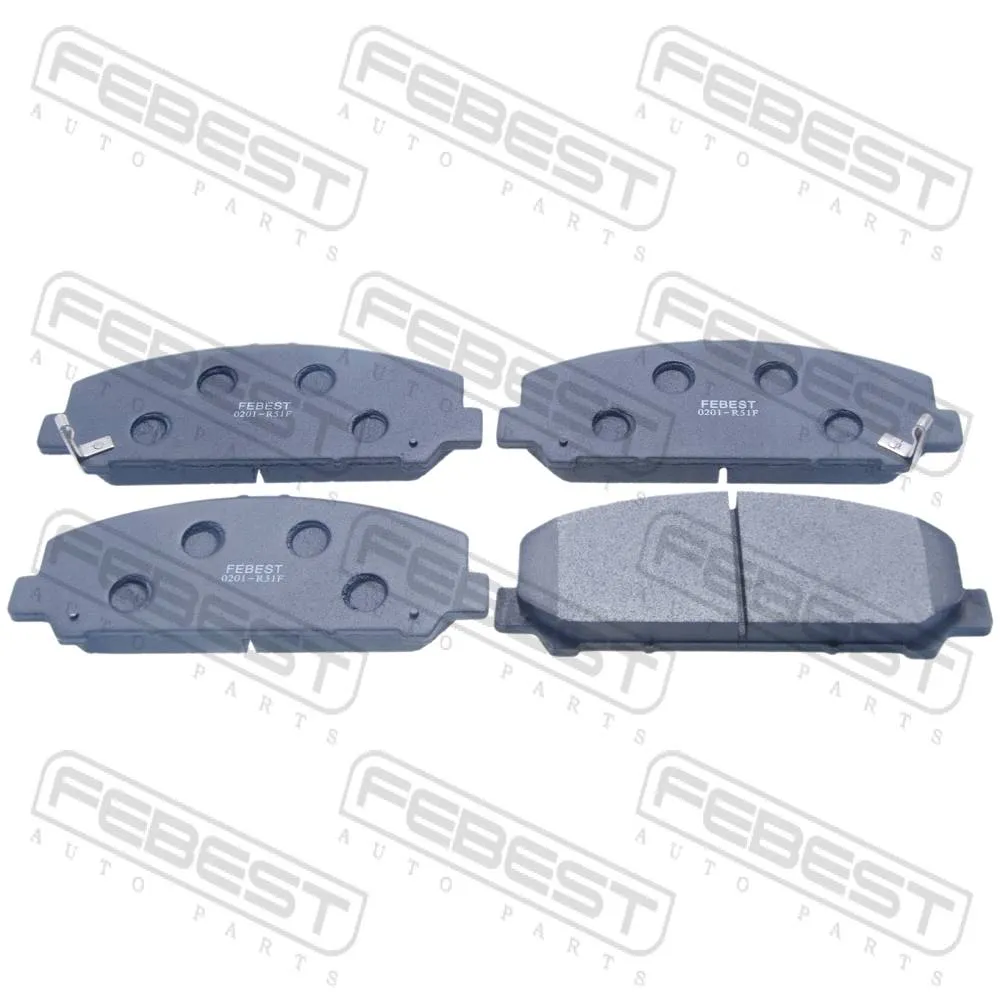Колодки тормозные передние NISSAN PATHFINDER R51 2004.08-2012.09 [CA] FEBEST 0201-R51F