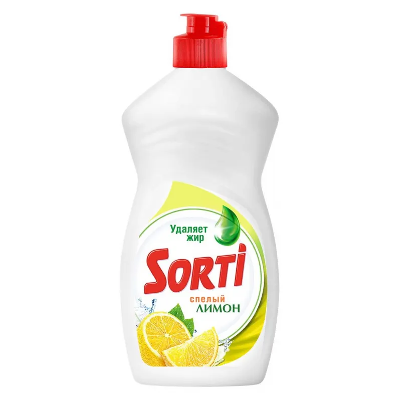 Средство для мытья посуды SORTI Лимон 450г 1461960
