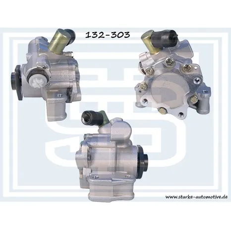 Насос ГУРа MER Mot.611/Mot.612/Mot.646 W203/W163 STARKE 132-303