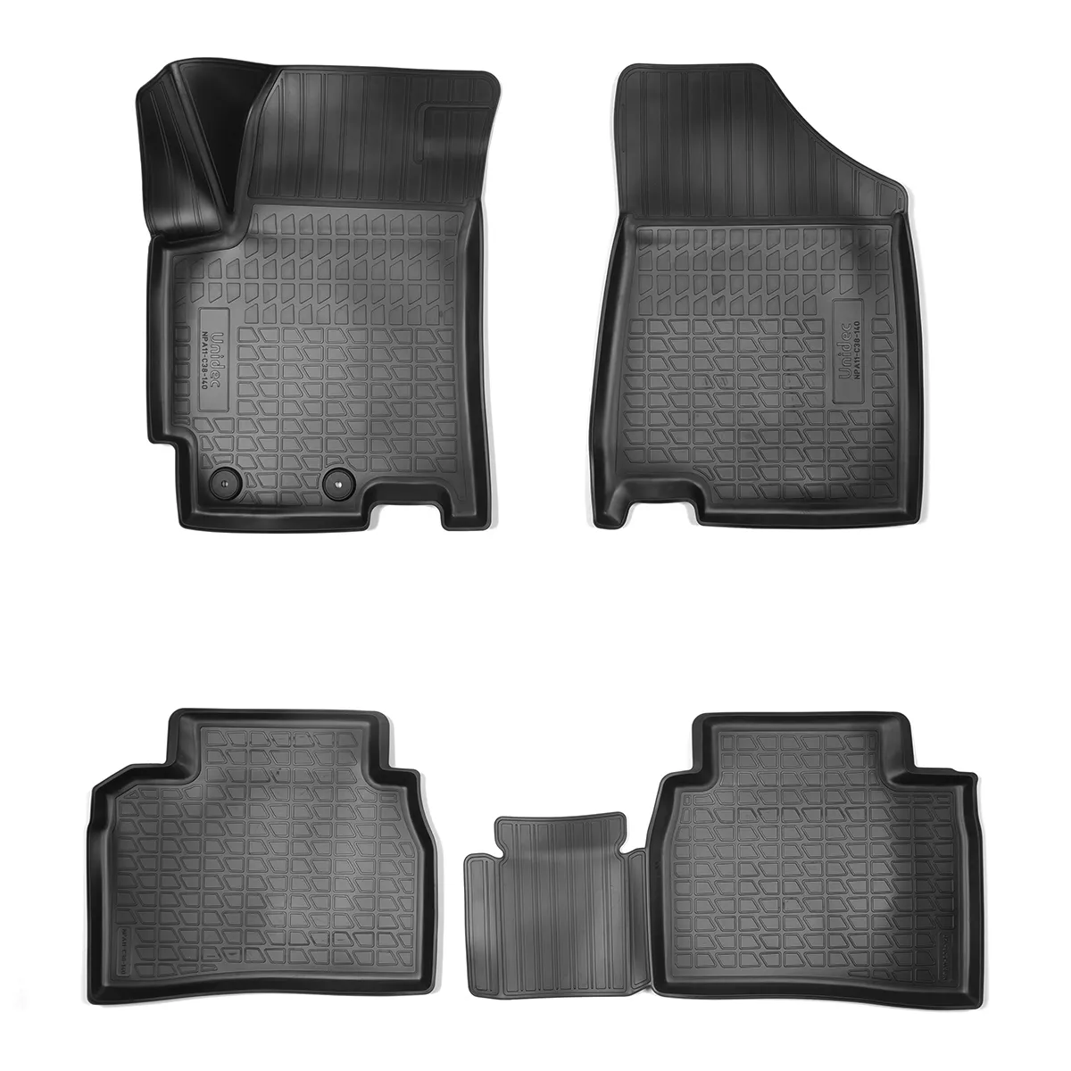 Коврики салонные JAC J7 (2020) NORPLAST NPA11-C38-140