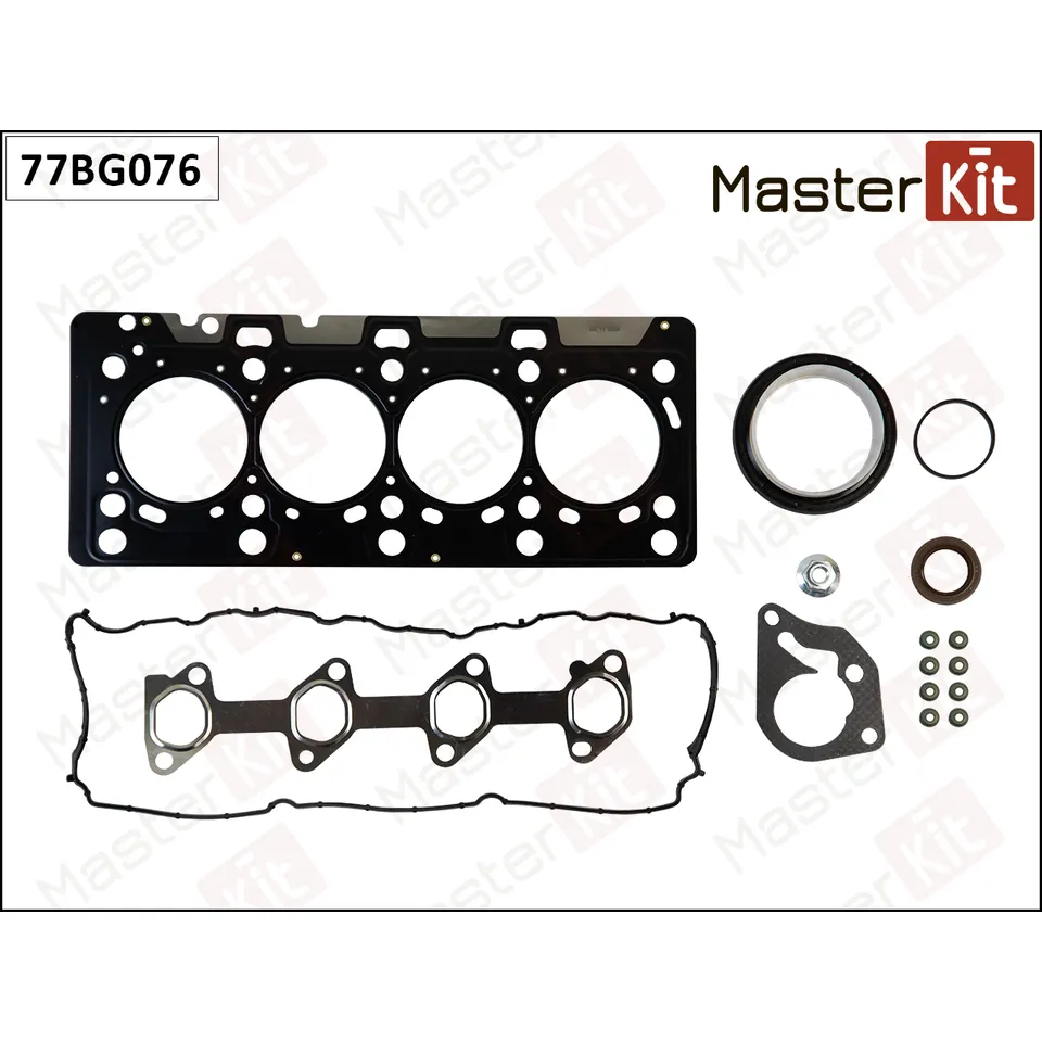 Комплект прокладок RENAULT/NISSAN 1.5dCi K9K MASTERKIT 77BG076