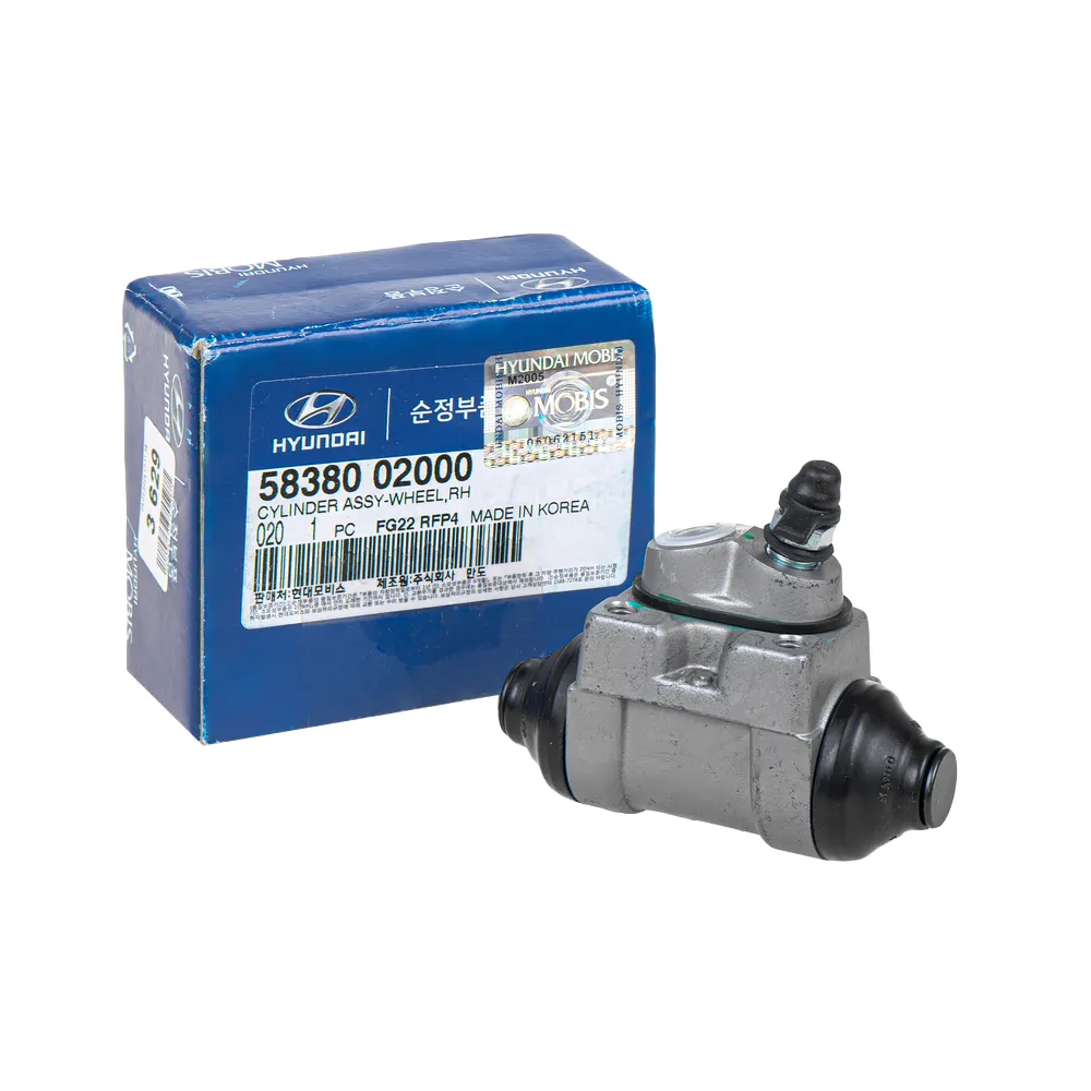 Цилиндр тормозной рабочий R HYUNDAI Accent/Getz/Verna HYUNDAI/KIA 58380-02000