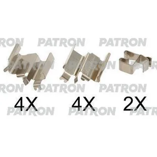 Комплект монтажный тормозных колодок дисковых MAZDA: MX-5 III 05-, MX-5 II 00-05, 98-05 PATRON PSRK1351