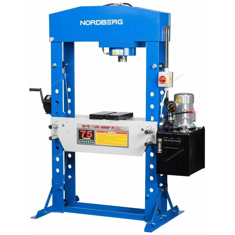 Пресс Напольный Электрогидравлический 75Т. NORDBERG N3675E