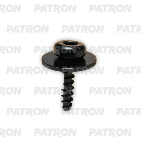 Винт металлический черн с шайбой 5X19X20mm PATRON P37-2686T