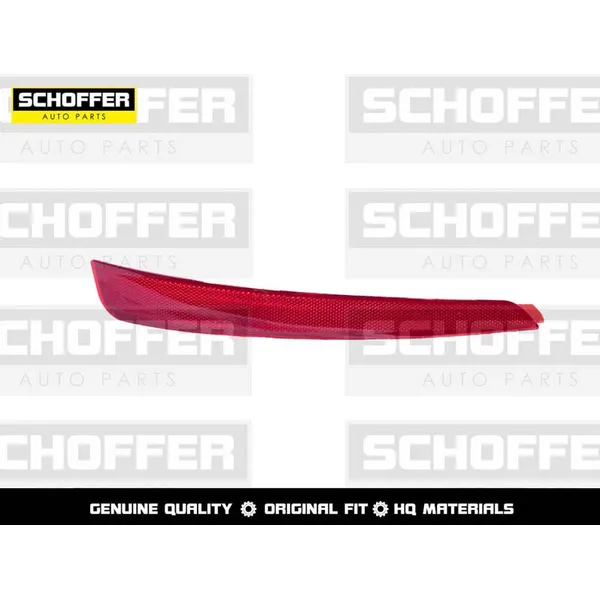 Отражатель в задний бампер левый Skoda Octavia (III 2013-2016) SCHOFFER SHF14051