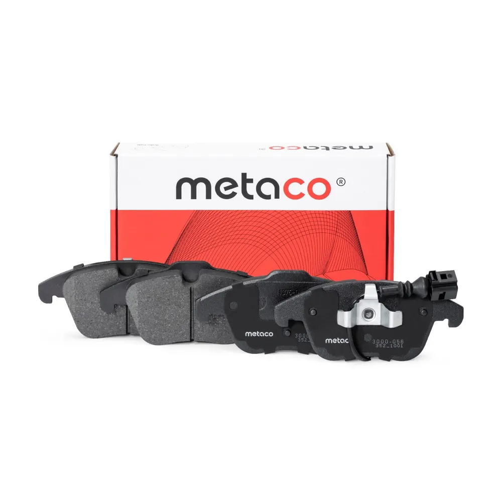 Колодки тормозные передние к-кт VW TIGUAN (2007>) Metaco 3000-056