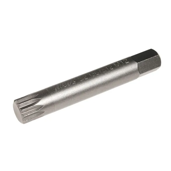 Бита 10 мм SPLINE М12x75 мм удлиненная S2 JTC-1367512