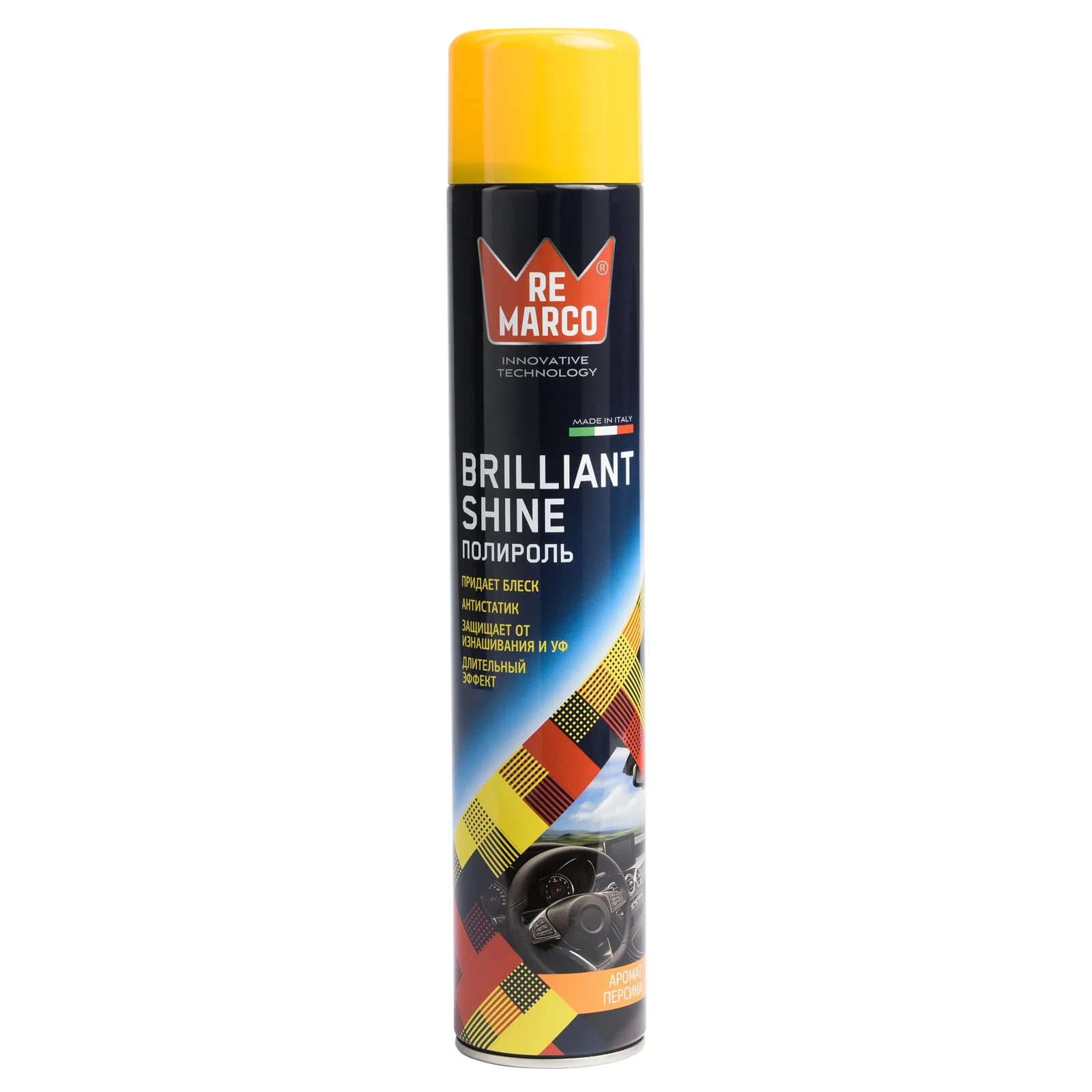 Полироль Brilliant Shine Персик 750 мл RE MARCO RM-804