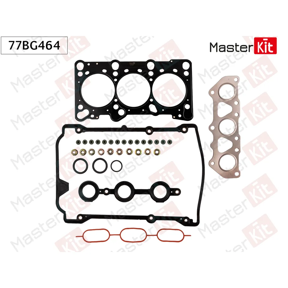 Комплект прокладок ГБЦ Audi A6 (4F2, C6) AHA MASTERKIT 77BG464