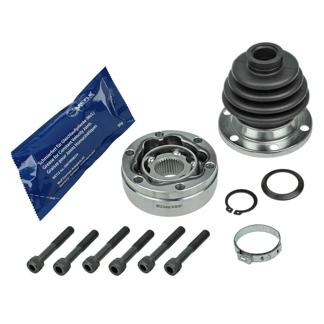 ШРУС внутренний (компл.) VW G2 84-87 ABS- MEYLE 100 498 0017
