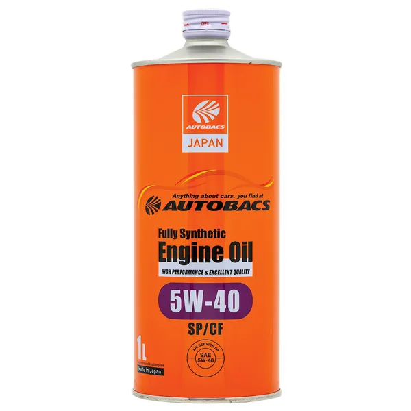 Масло моторное AUTOBACS Engine Oil 5W-40 синтетическое 1 л A00032241