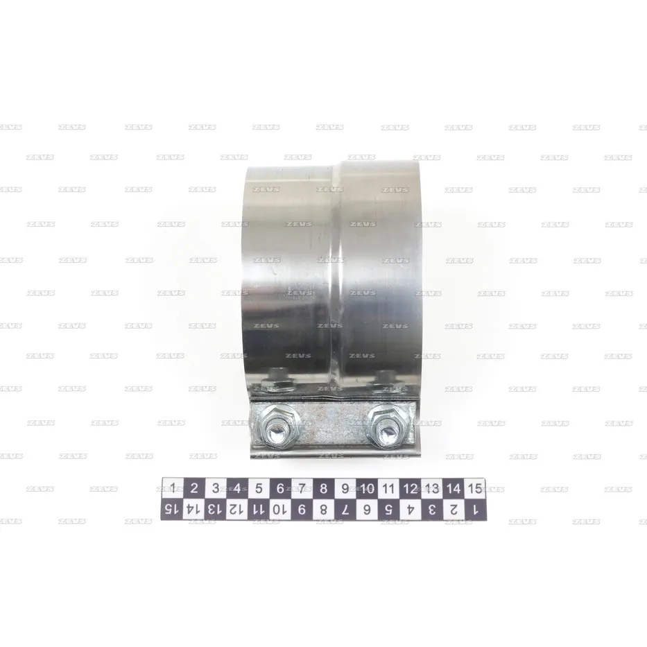 Хомут повышенной прочности для глушителя d102 mm ZEVS SBC400