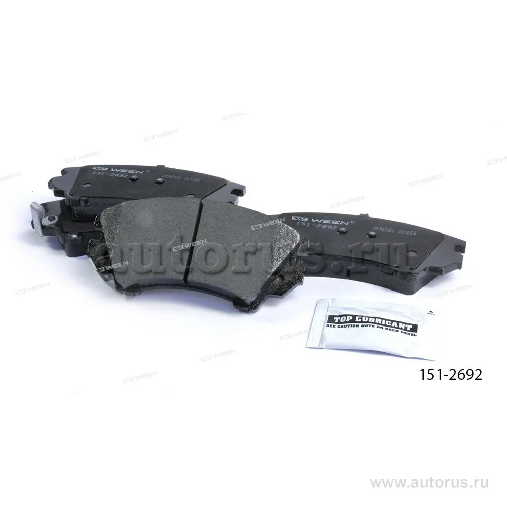 Тормозные колодки дисковые передние OPEL Astra J, Astra GTC J, Insignia, Zafira Tourer WEEN 151-2692
