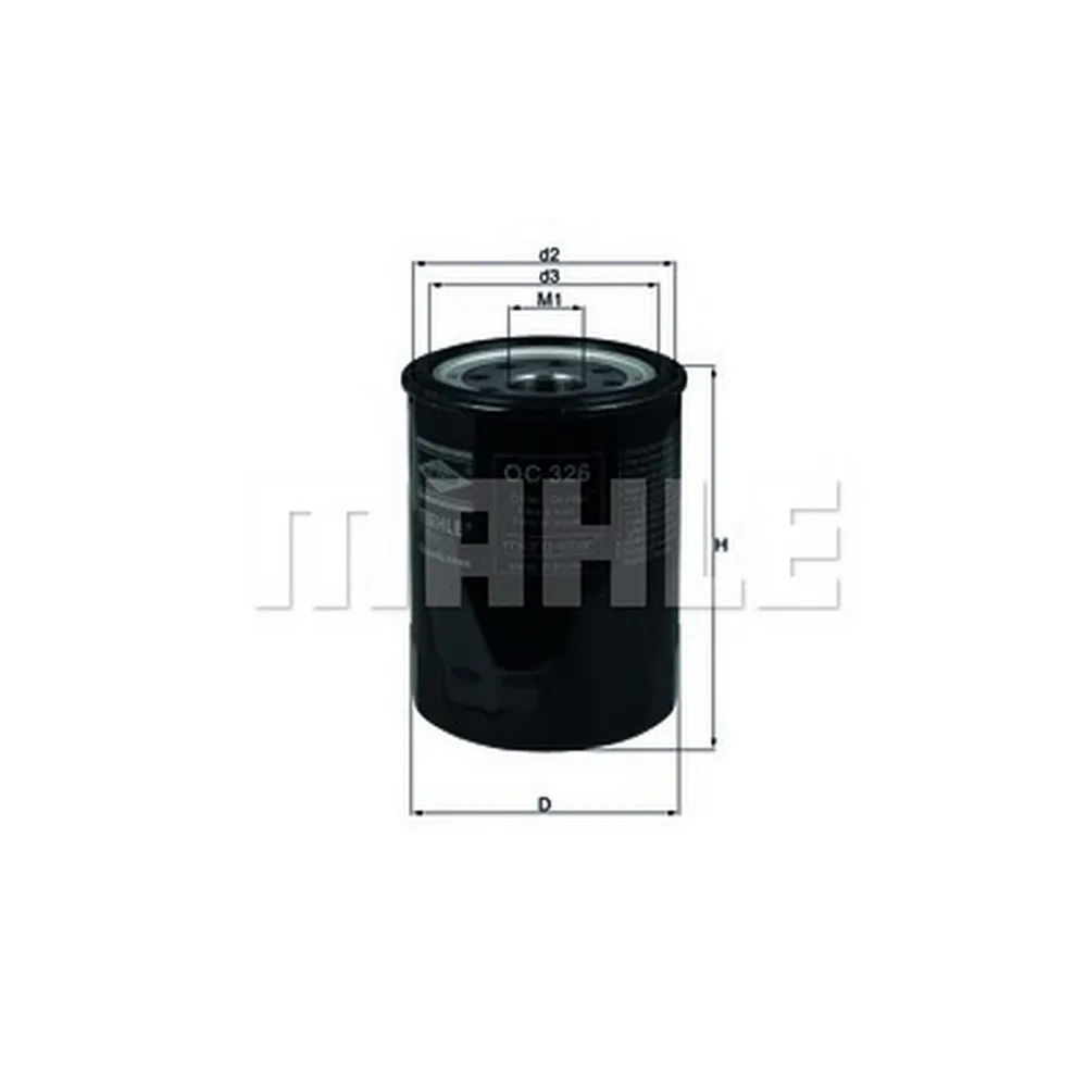 Фильтр масляный MAZ MIT KNECHT/MAHLE OC326