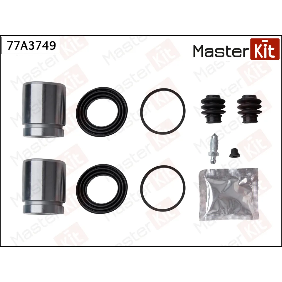 Ремкомплект тормозного суппорта + поршень Jeep GRAND CHEROKEE II (WJ, WG) 1998 - 2005 MASTERKIT 77A3749