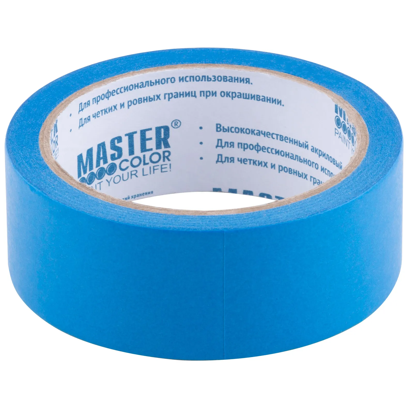 Лента малярная синяя для наружных работ 36 мм x 25 м MASTER COLOR 30-6413