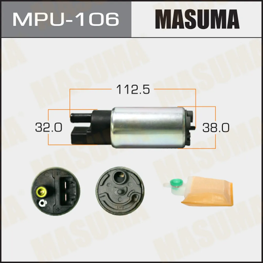 Насос топливный NISSAN ALMERA CLASSIC MASUMA MPU-106