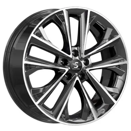 Диск литой R18 7J 5x108/60.1 ET47 СКАД КР012 Diamond Quartz 4201118