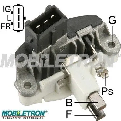 Реле-регулятор генератора BOSCH 14.5V 14MM 1197311545 138999 BMW E39, 38 96-00 MOBILETRON VRB238