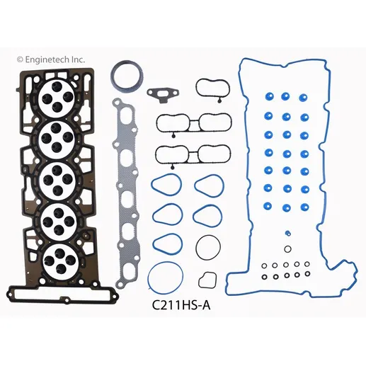 Комплект прокладок верхний GM 3.5L DOHC L5 20V 2004-2006 ENGINETECH C211HS-A