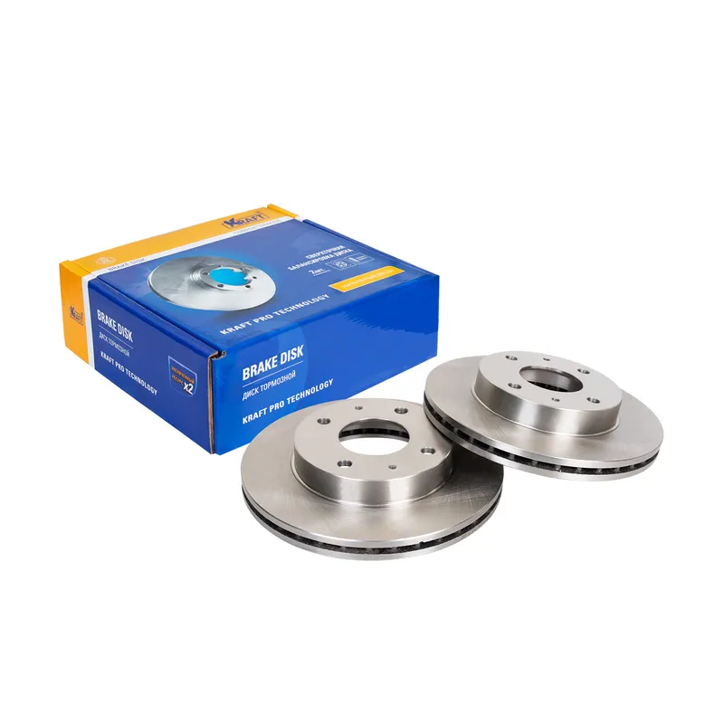 Диск тормозной передний NISSAN ALMERA (00-) OBERKRAFT KRAFT KT016034