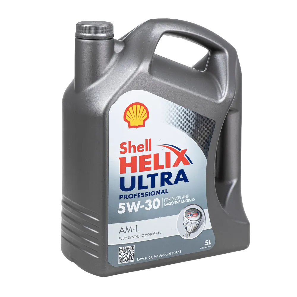 Масло моторное SHELL Helix Ultra Professional AM-L 5W-30 синтетическое 5 л 550046682