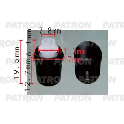 Демпфер капота TOYOTA применяемость: ограничитель хода крышки баг PATRON P371691