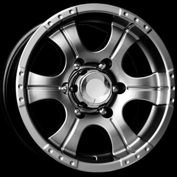 Диск литой R15 7J 5x139.7/108.5 ET20 КИК Байконур Дарк платинум 72051