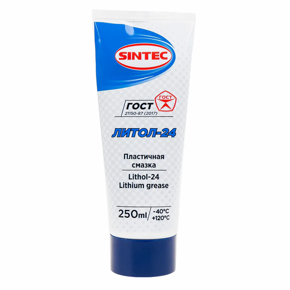 Смазка Sintec Литол-24 туба 250мл 663322 Sintec 663322