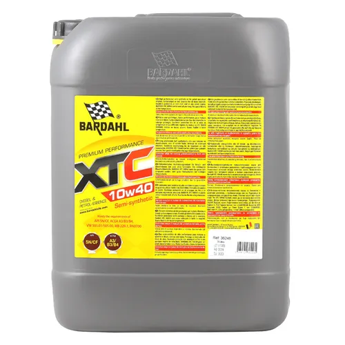 Масло моторное XTC 10W40 20L