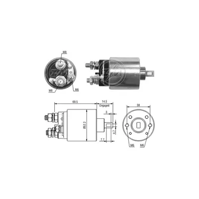 Реле втягивающее ERA ZM2484