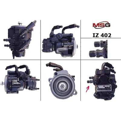 Насос гидроусилителя руля  ISUZU NQR 75 , BOGDAN A091 1999-2005,BOGDAN A092 2005- MSG IZ 402
