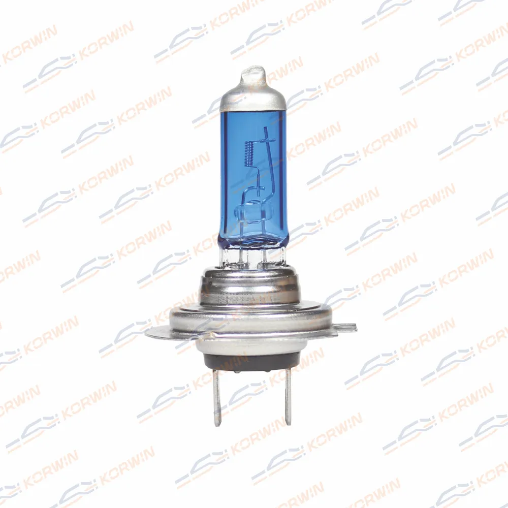 Лампа накаливания галогенная (H7 12V 55W PX26d SUPER WHITE) KORWIN KWYN0001