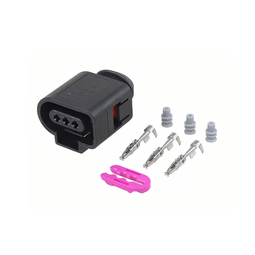 Разъем (3pin) 3 контакта датчика уровня масла для Audi, Seat, Skoda, Volkswagen. GANZ GRP222067