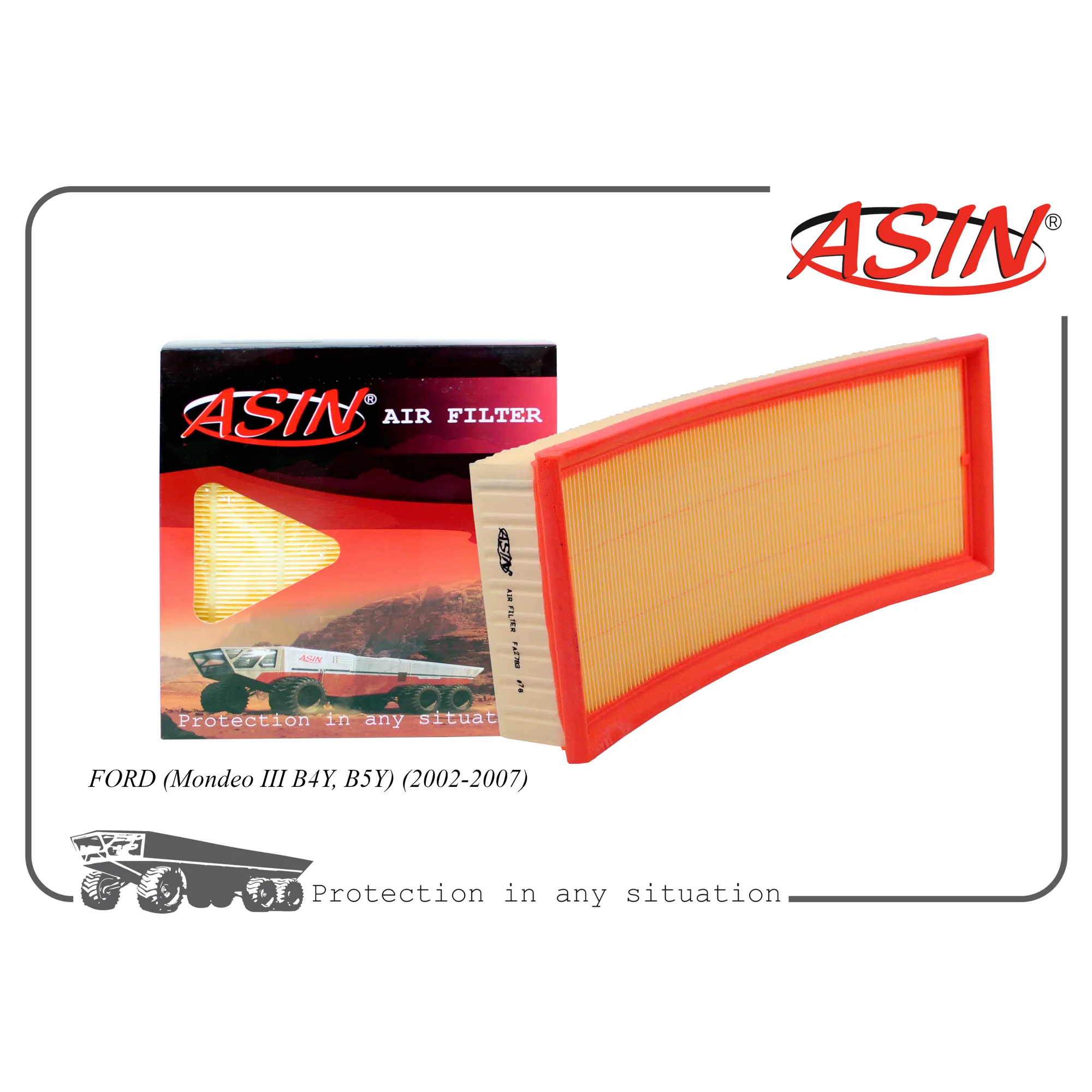 Фильтр воздушный 1581167/ASIN.FA2783 ASIN ASIN.FA2783