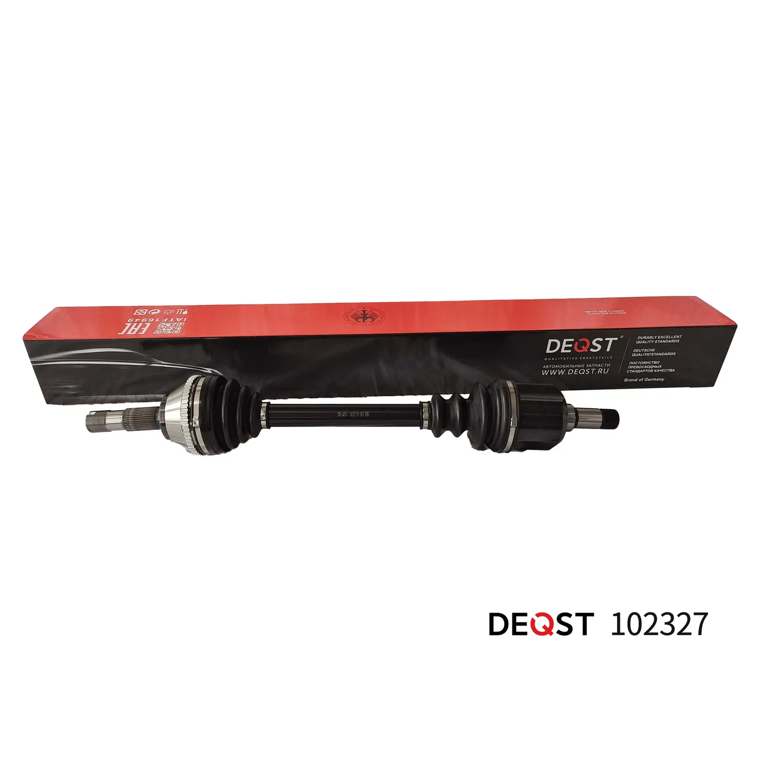 ШРУС. лев. CITROEN JUMPER/FIAT DUCATO/PEUGEOT BOXER 1.9-2.8 9 DEQST 102327