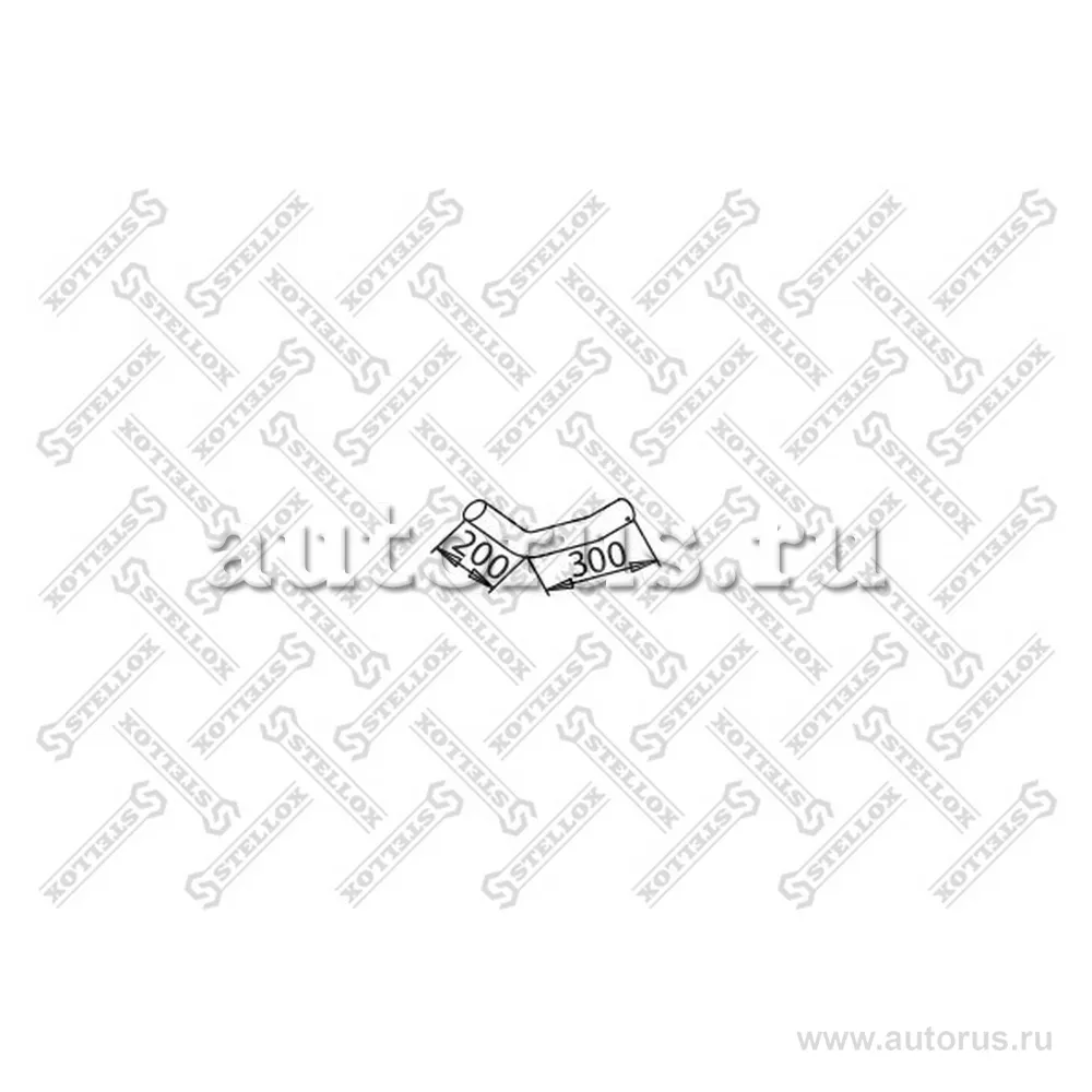 Труба глушителя MB STELLOX 8203699_SX