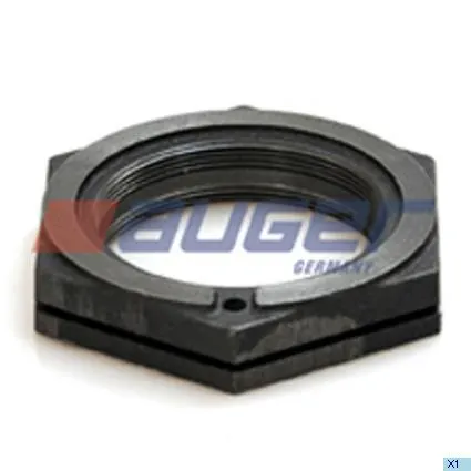 Гайка C И М88х2 h 25 К 120 прорезная 1отв.М8х1,25 ступицы левая AUGER 54412