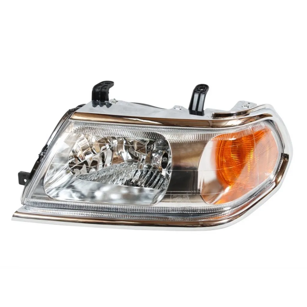 Фара левая с корректором, с хром-ободком внутри хром PAJERO/MONTERO SPORT I 2005-2008 SAILING MBL2100101AL