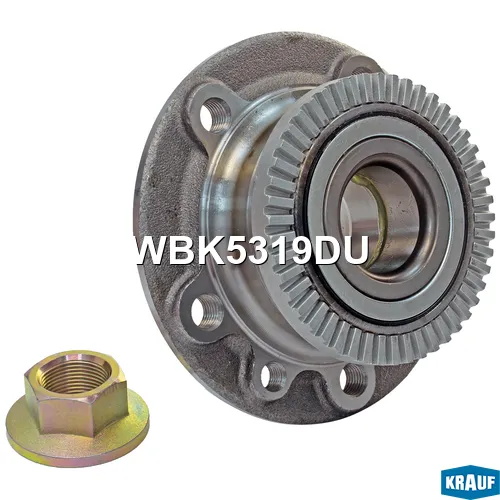 Ступица в сборе [перед, ABS, Kit] OPEL Omega A (V87), Omega B (V94), Senator B (V88) KRAUF WBK5319DU